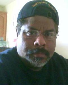 Man, 59. black dog